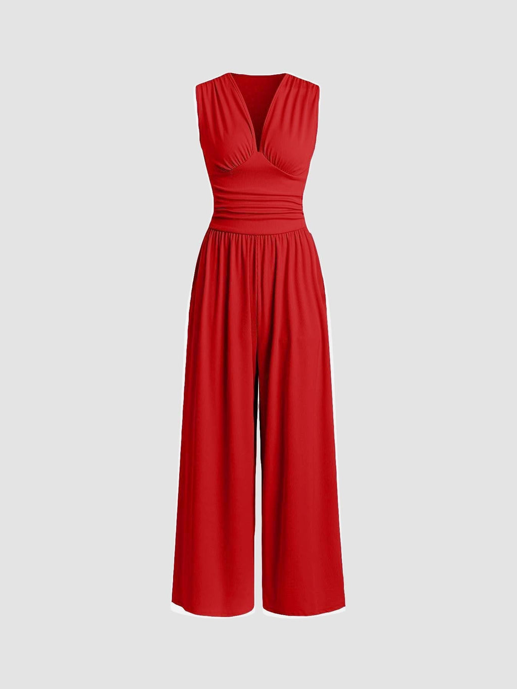 Mono Fluido Elegante Sin Mangas