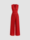 Mono Fluido Elegante Sin Mangas