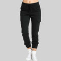 Pantalones Cargo Mujer Jogger Cintura Elástica